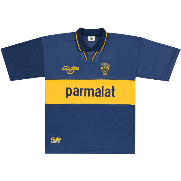 Tailandia Camiseta Boca Juniors Replica Primera Ropa Retro 1994 1995 Azul